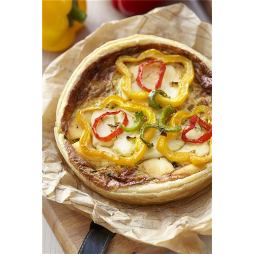 Paprika-Quiche