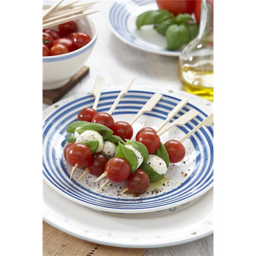 Tomaten-Basilikum Spieße